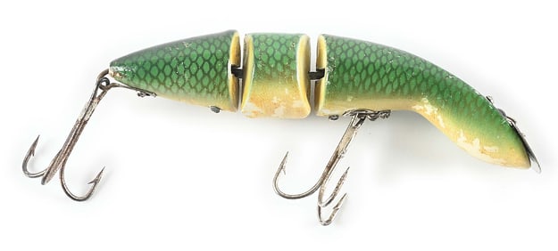 THE GLASS-EYED GAMEFISHER FROM THE HEDDON LEGACY