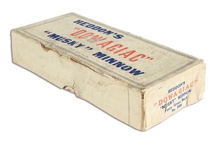 HEDDON DOWAGIAC MUSKY MINNOW INTRO BOX