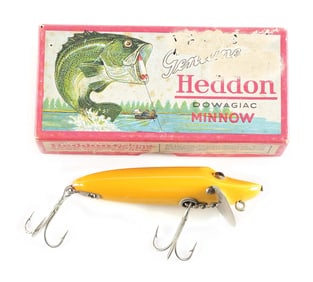HEDDON BABY VAMP SOLID YELLOW WITH CORRECT BOX