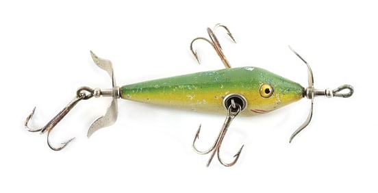 GREEN SHAKESPEARE A-NOTCH NO 33 MINNOW