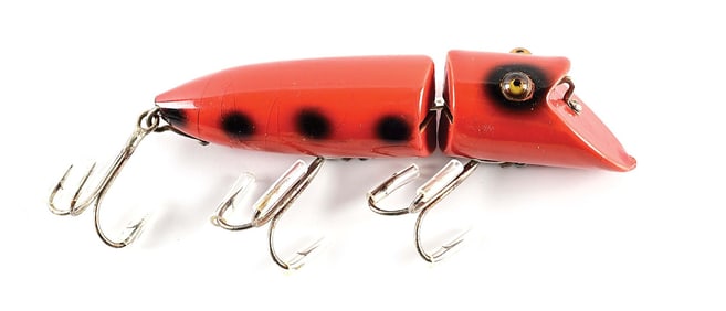 NICE HEDDON ZIG WAG IN ORANGE SPOTTED