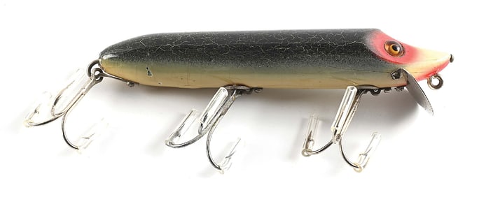 HEDDON 7500 VAMP IN GREEN CRACKLEBACK