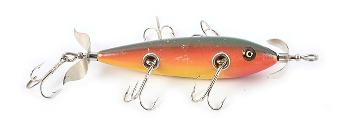 HEDDON 151 UNDERWATER MINNOW IN BLENDED YELLOW