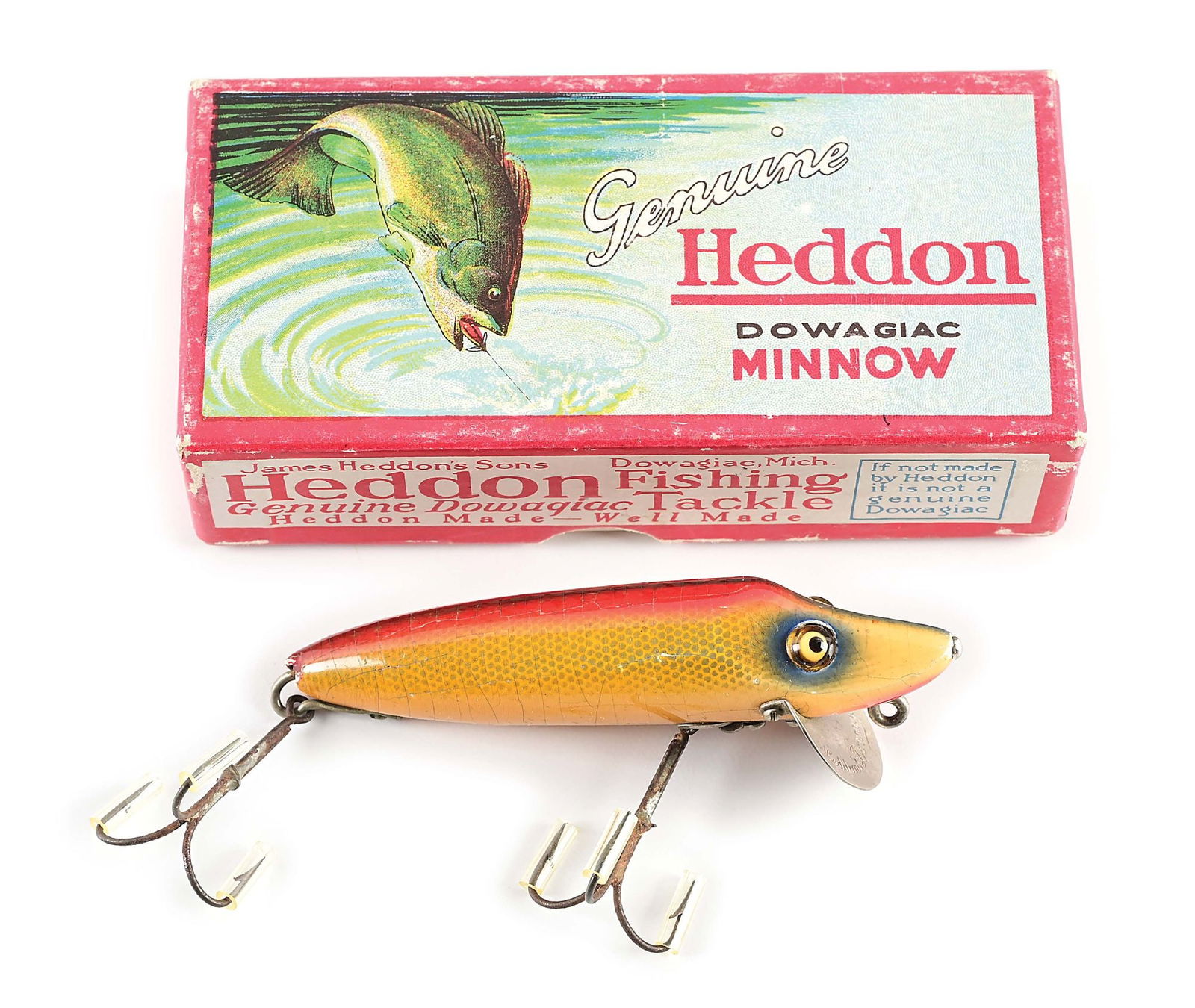 Heddon Baby Torpedo Giant Lure New In Box Heddon Baby Torpedo Giant Lure New In Box