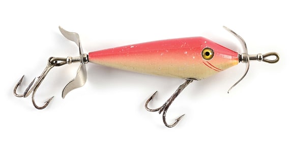 SHAKESPEARE A-NOTCH NO 31 MINNOW RED BACK