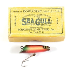 MOONLIGHT TROUT-EAT-US IN CORRECT RARE SEA GULL BOX