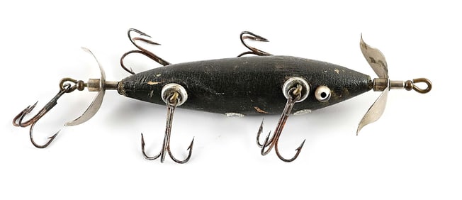 WILLIAM STUART & CO BLACK ECLIPSE MINNOW