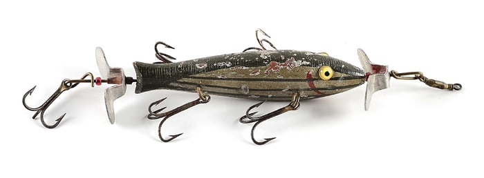 RARE MANCO WOODEN MINNOW