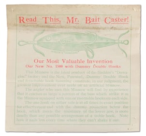 DUMMY DOUBLE PAPER FLYER