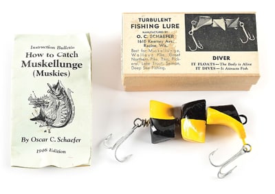 O.C. SCHAEFER TURBULENT DIVER BLACK & YELLOW