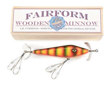 JAN CUMMINGS FAIRFORM WOODEN MINNOW