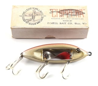 BOXED PIKE SIZE CHIPPEWA RED BACK ALUMINUM