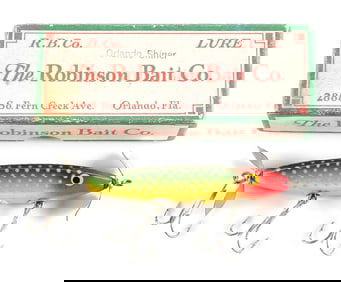 ROBINSON BAIT CO ORLANDO SHINER IN BOX
