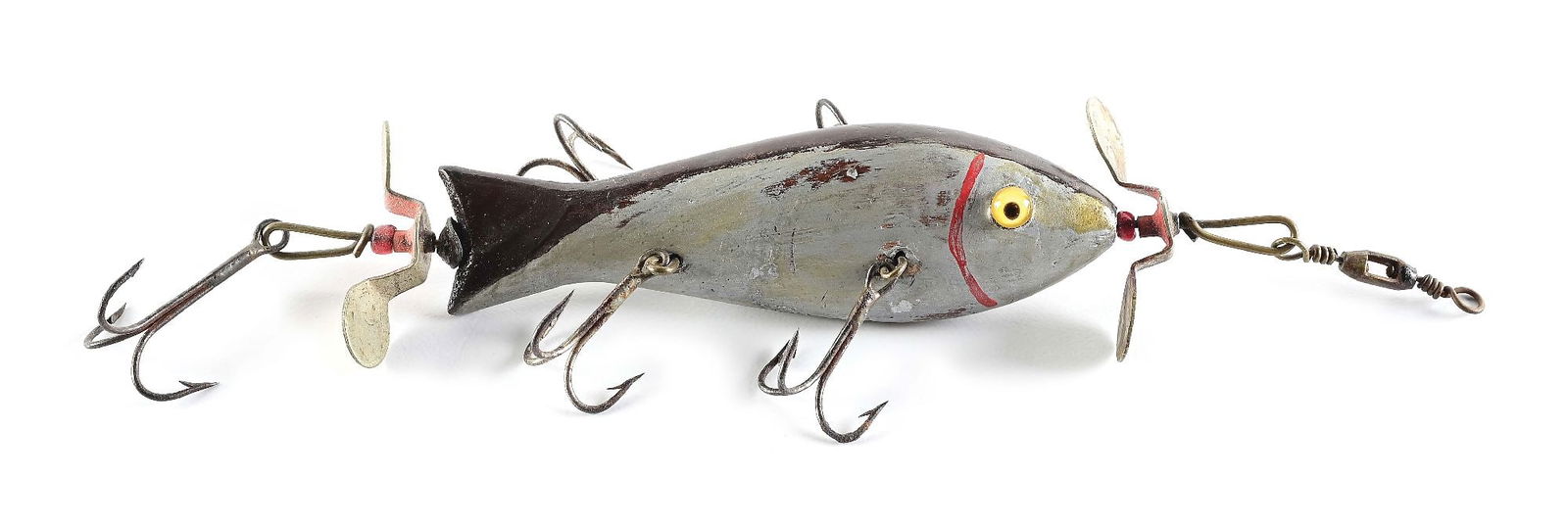 F.A. PARDEE 5 HOOK KENT DOUBLE SPINNER MINNOW (1 of 4)