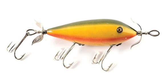 SPECIAL HEDDON 300 IN OLIVE BACK RAINBOW