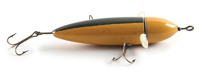 HEDDON ROTARY HEAD BAIT FROM THE FACTORY BOARD