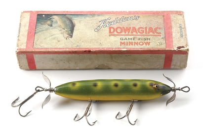 UNCATALOGUED, BOXED HEDDON 200 SPECIAL FROG SPOT