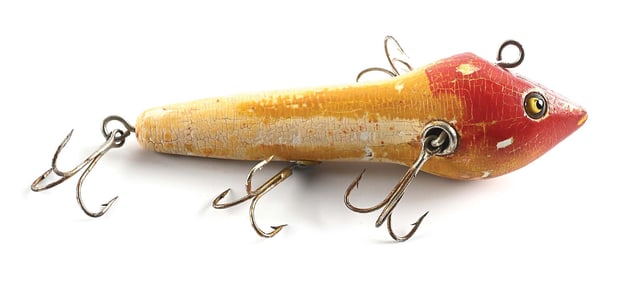 PROTOTYPE HEDDON SLANT HEAD NIGHT RADIANT BAIT