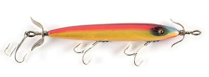 HEDDON 130 TORPEDO IN RAINBOW SCALE