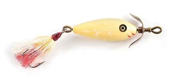 SPECIAL HEDDON BLENDED WHITE ARTISTIC MINNOW