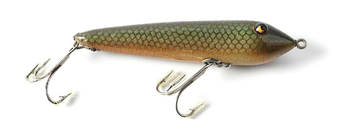 EARLY HEDDON ZARAGOSSA IN DELUXE GREEN SCALE