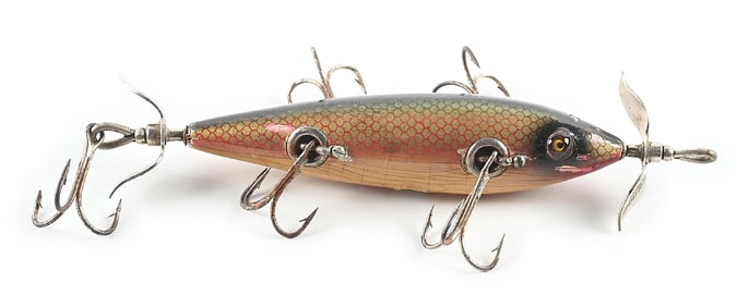 SPECIAL ORDER DACE SCALE HEDDON 5 HOOK MINNOW