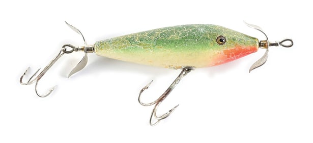 EARLY HEDDON BLUSH CHIN 300 SURFACE MINNOW
