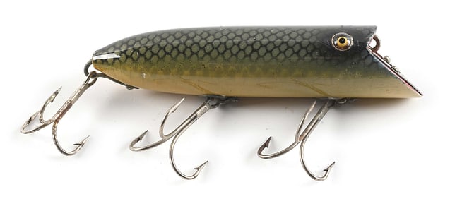 HEDDON BASSER IN BLUE SCALE