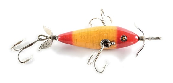 HEDDON 102 MINNOW IN RED WHITE RED