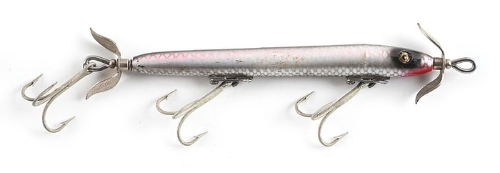 HEDDON TORPEDO SPOOK IN SHINER SCALE