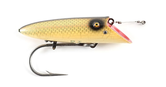 HEDDON SHINER SCALE SINGLE HOOK DELUXE BASSER