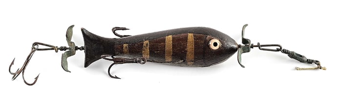 BROWN & GOLD PFLUEGER TRORY MINNOW