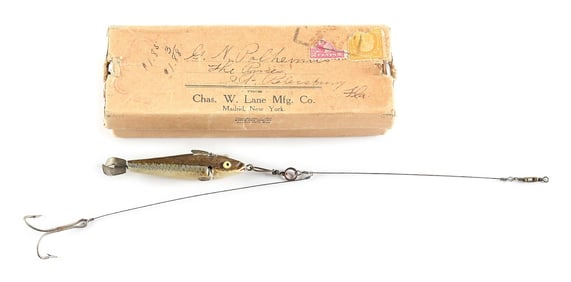 LANE’S AUTOMATIC MINNOW IN MAILER BOX