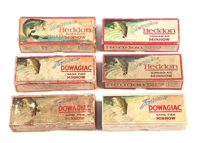 SIX HEDDON MOSTLY DOWNLEAPING BASS BOXES