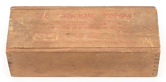 HEDDON WOOD BOX FOR FANCY BACK 150 MINNOW