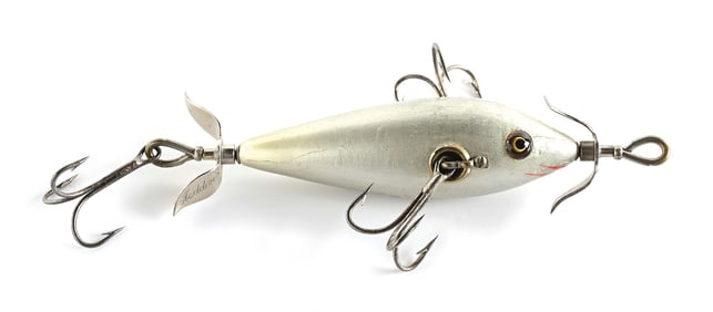 HEDDON 103 FAT BODY UNDERWATER MINNOW IN ALUMINUM