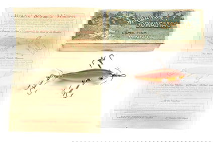 HEDDON 101 MINNOW WITH PINE TREE BOX & INSERT