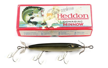 HEDDON 133 TORPEDO IN DARK BACK ALUMINUM COMBO