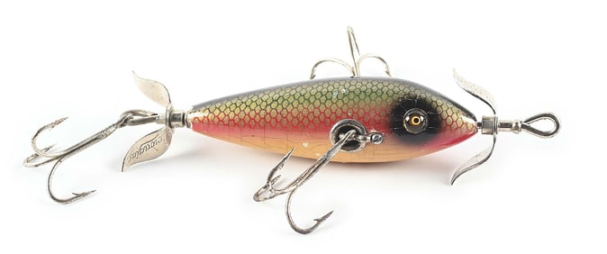 SPECIAL ORDER DACE SCALE HEDDON 3 HOOK MINNOW