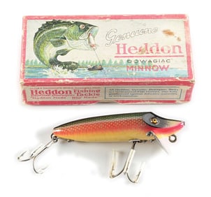 HEDDON BABY VAMP IN DACE SCALE WITH BOX