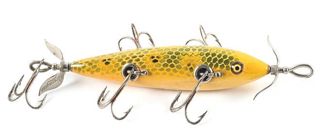 HEDDON CUP RIG 5 HOOK DOWAGIAC MINNOW