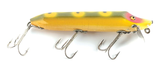 RARE SPECIAL ORDER HEDDON VAMP IN YELLOW FROG SPOT
