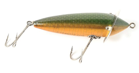 HEDDON 219D SURFACE LURE IN GREEN SCALE