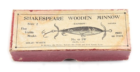 SHAKESPEARE WHITE LABEL MAROON BOX
