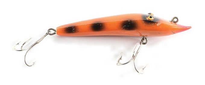 MOONLIGHT PIKAROON IN ORANGE WITH BLACK SPOTS