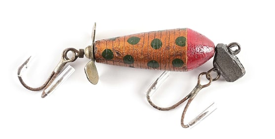 EARLIEST SPRINGFIELD NOVELTY REEL LURE