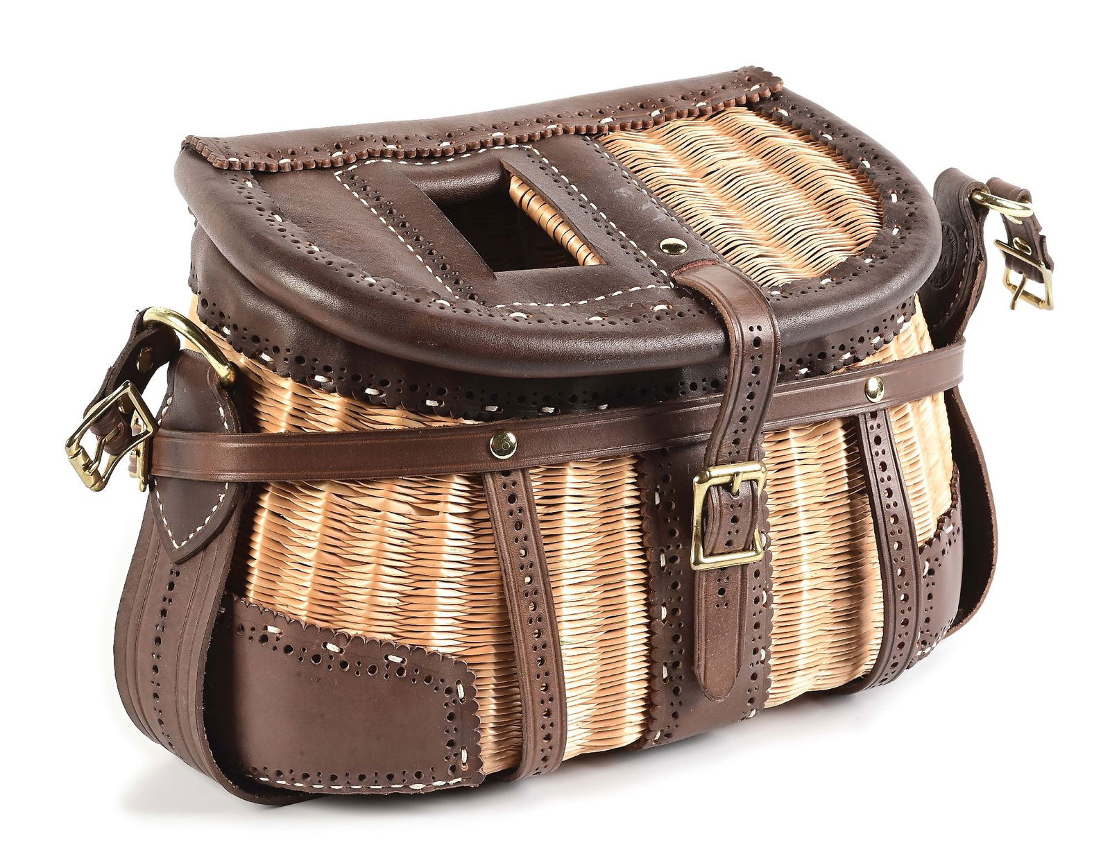 LOST RIVER WICKER & LEATHER CREEL (1 of 6)