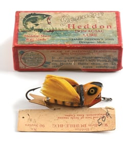 YELLOW & BLACK HEDDON BUBBLING BUG IN BOX