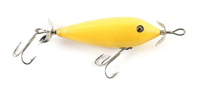ALL YELLOW HEDDON 305 SURFACE MINNOW