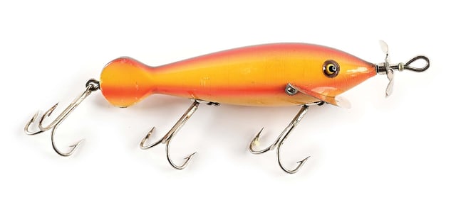 HEDDON 3001 SPINDIVER IN RAINBOW